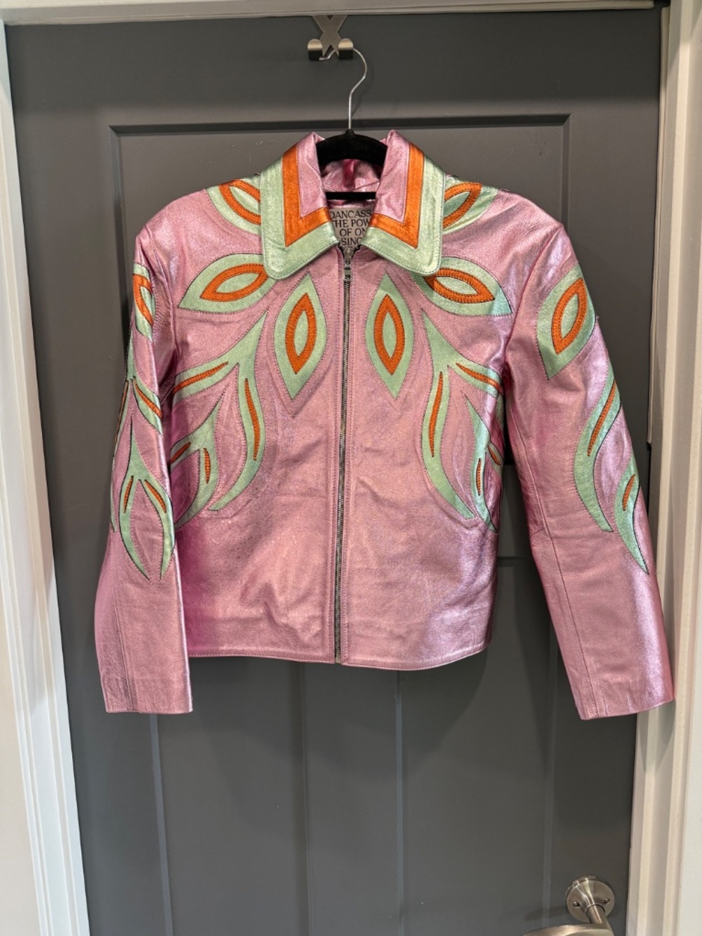 DAN CASSAB 'Wind' Leather Jacket (NWT) - Picture 2 of 3